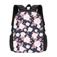 thumbnail image 3 of Balery Leaves Flower Backpack for Men and Women - Durable 600D Oxford Cloth -Large Capacity, Water-Resistant School, Travel, and Hiking Bag, 3 of 9