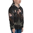 thumbnail image 3 of Kids Twilight Hoodie 3d Printed Zip Up Hooded Sweatshirt With Pocket For Boys Girls, 3 of 7