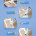 thumbnail image 4 of 2-in-1 Box Cutter & Thermal Paper Eraser, Water-Based Thermal Label Correction Marker with Mini Box Cutter, Privacy Cover Fluid for Mail Address Receipts Shipping Labels and Packages, 4 of 7