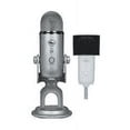 thumbnail image 3 of Blue Microphones Yeti USB Microphone (Silver) Bundle with Pop Filter, 3 of 22