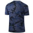 thumbnail image 2 of Men Camo T-Shirt 100% Polyester Quick Dry Breathable Short Sleeve Crew Neck Tee Hunting Fishing Outdoor Anti-Sweat Wrinkle Resistant Athletic Casual Top, 2 of 6