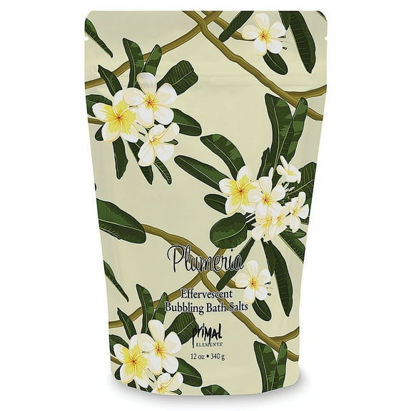 Plumeria 12 oz Bubbling Bath Salts
