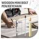 thumbnail image 4 of Mini Bolígrafo/ de Madera para Hombre, Regalo, Kit de Bolígrafo para Torneado de Madera, Kits de Bolígrafos para Torneado., 4 of 9
