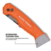 Klein Tools Flickblade Folding Carpet Utility Knife
