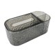 thumbnail image 3 of Cubierta de caja de pañuelos rectangular, soporte de caja de pañuelos multifuncional con caja de control remoto, organizador de bolígrafos para coche Gris Sunnimix Cubierta de tejido, 3 of 8