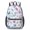 Butterfly and Watercolor, variant on Butterfly and Monarch Orange Pattern 17" School Backpacks for Teens,Waterproof Oxford Fabric,S-Shape Padded Straps for School,Travel,Hiking,Camping