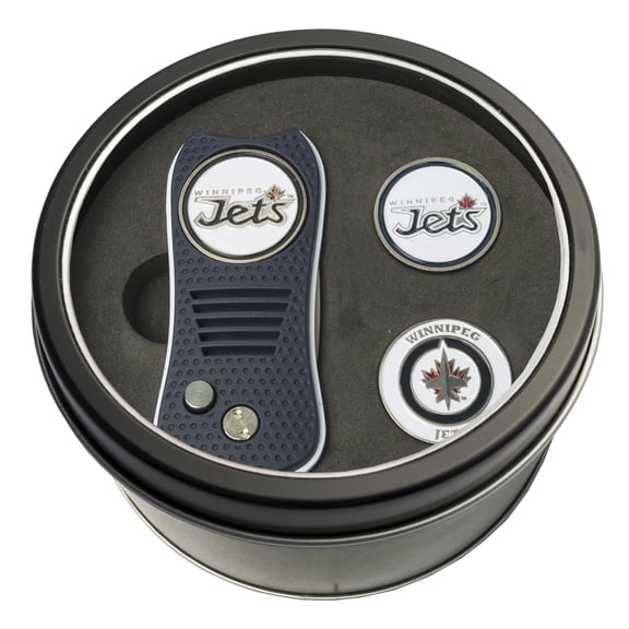 Team Golf NHL Tin Gift Set with Switchfix Divot Tool and 2 Ball Markers