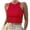 Red0, variant on AherBiu Crop Tank Tops for Women Ribbed Yoga Tank Top Sleeveless Stretchy Workout Gym Tops Sports Wear