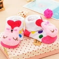 thumbnail image 3 of Cartoon Newborn Baby Girls Boys Anti-Slip Socks Slipper Shoes Boots A, 3 of 3