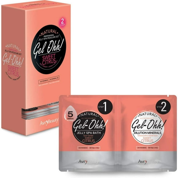 Avry Gel-Ohh Gelée Spa Bain (Agrumes Sucrés) Lot de 30