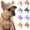 Beiga, variant on Custom Dog Sun Hat with Ear Holes & Embroidered Name, Personalized Corduroy Baseball Cap for Small Medium Large Dogs Cat, Puppy Yellow Hat Gift for Dog Mom Dad Lover