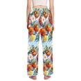 thumbnail image 3 of FORMRS Women's Pajama Pants with Pockets Soft Comfy Loungewear Sleep Bottom, Sizes S-2XL, Watercolor Tomatoes, 3 of 8