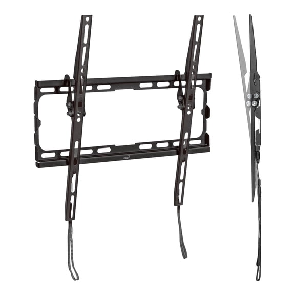 ELG Tilting TV Wall Mount Bracket for 32–70 in TVs, Ultra Slim Low-Profile, VESA 75x75 to 400x400, Supports up to 99 lb