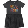 thumbnail image 3 of Inktastic He is Risen Religious Inspirational Girls Toddler Dress, 3 of 5