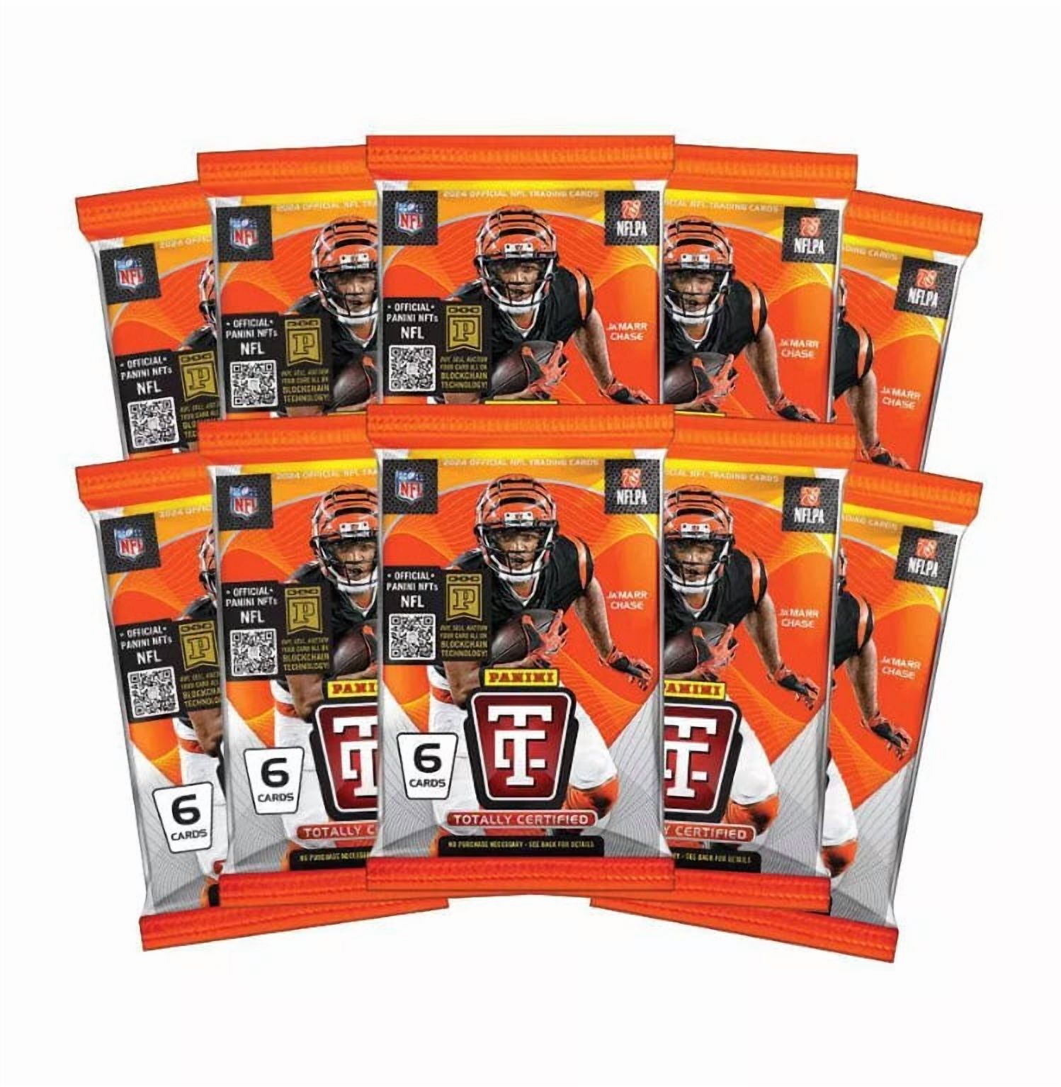 2024 Panini NFL Totally Certified Football Trading Card Premium Box