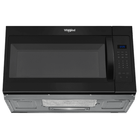 Whirlpool - 1.7 Cu. Ft. Over-the-Range Microwave - Black