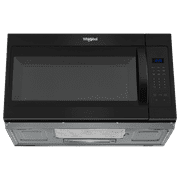 Whirlpool 1.7 Cu. Ft. Microwave Hood Combination Black