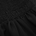 thumbnail image 6 of Gamivast Girls Summer Dresses Size 10-12 Pleated Ruffle Sleeve A Line Dress Sundress Vacation Casual Flowy Midi Dress Juniors Spring Beach Clothes Black 5T Camisas Para Mujer My Orders, 6 of 8