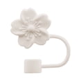 thumbnail image 1 of Uds. De paja decorativa con forma de flores de melocotón de 10mm, cubierta para puntas de paja, tapa para pajitas reutilizables, Protector de paja de larga duración, 1 of 4