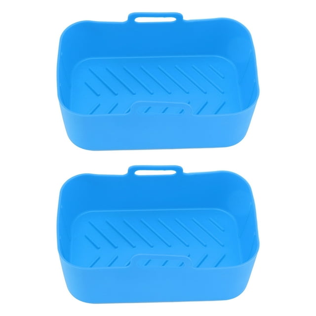 Fryer Silicone Basket,Silicone Air Cooker Pot Silicone Potfor Ninja Air Cooker Silicone Basket Solid Performance
