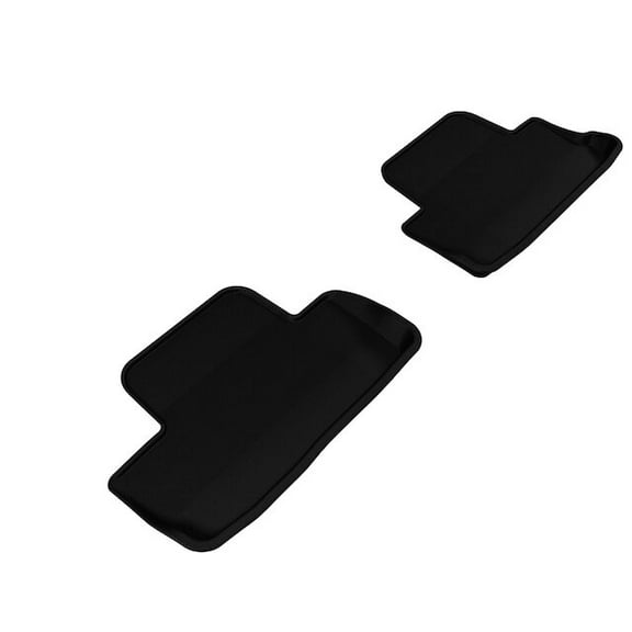 Rear Floor Mat Set - Compatible with 2005 - 2014 Ford Mustang 2006 2007 2008 2009 2010 2011 2012 2013
