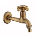 thumbnail image 1 of HEANUJJ Vintage Long Water Tap Copper Durable Kitchen Faucet 1Pack, 1 of 8