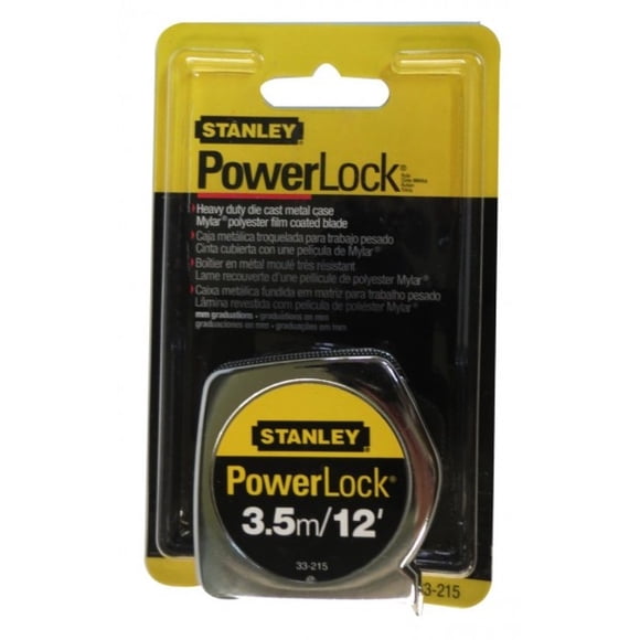 Flexometro De Metal 3,5 M Stanley 33215