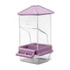 thumbnail image 2 of Comedero automático para loros: comedero transparente montado en la pared para aves pequeñas en interiores o exteriores, 2 of 6