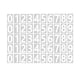 thumbnail image 1 of 5 juegos de pegatinas reflectantes con números para buzones, 0-9, números de dirección de vinilo autoadhesivos para exteriores, 2/3/4 pulgadas, 1 of 4