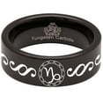 thumbnail image 5 of Capricorn Tungsten Carbide Ring, 5 of 9