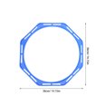 thumbnail image 2 of BEADCEST 4Pcs Speed Rings Portable Agility Training Equipment in Assorted Colors for Sports, 2 of 6