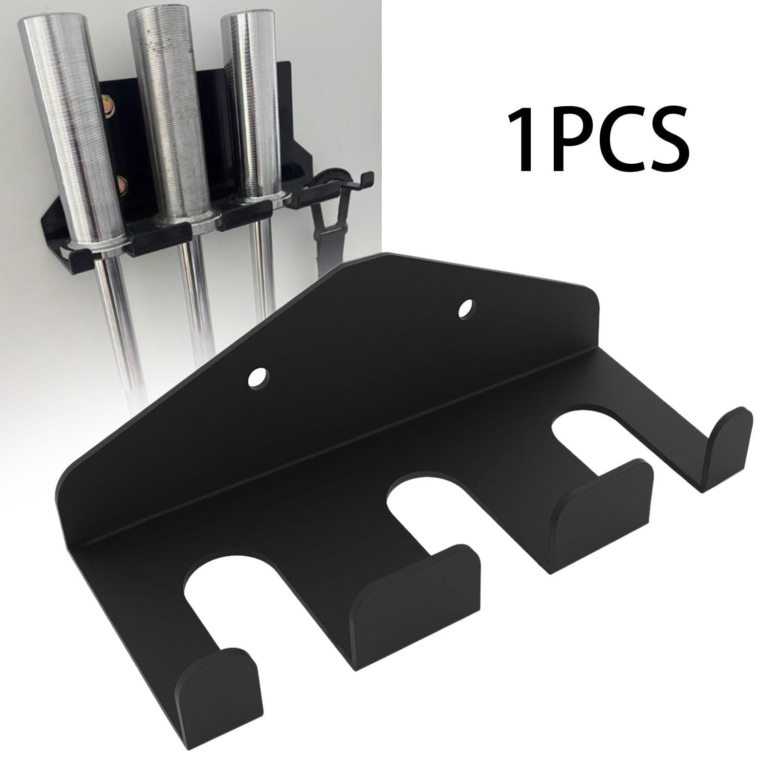Baoblaze Barbell Rack Barbell Stand Portable Hardware Included Multiuse Sturdy Wall Mount