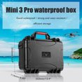 thumbnail image 2 of Estuche de transporte compatible con dron Mini 3 Pro y controlador inteligente RC Estuche de transporte rígido, compacto, portátil e impermeable, 2 of 10