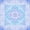 Blue, variant on Homewish Purple Boho Mandala Floral Kitchen Curtains,Dreamy Bohemian Black Out Curtains Pack of 2 (42x63 Each)
