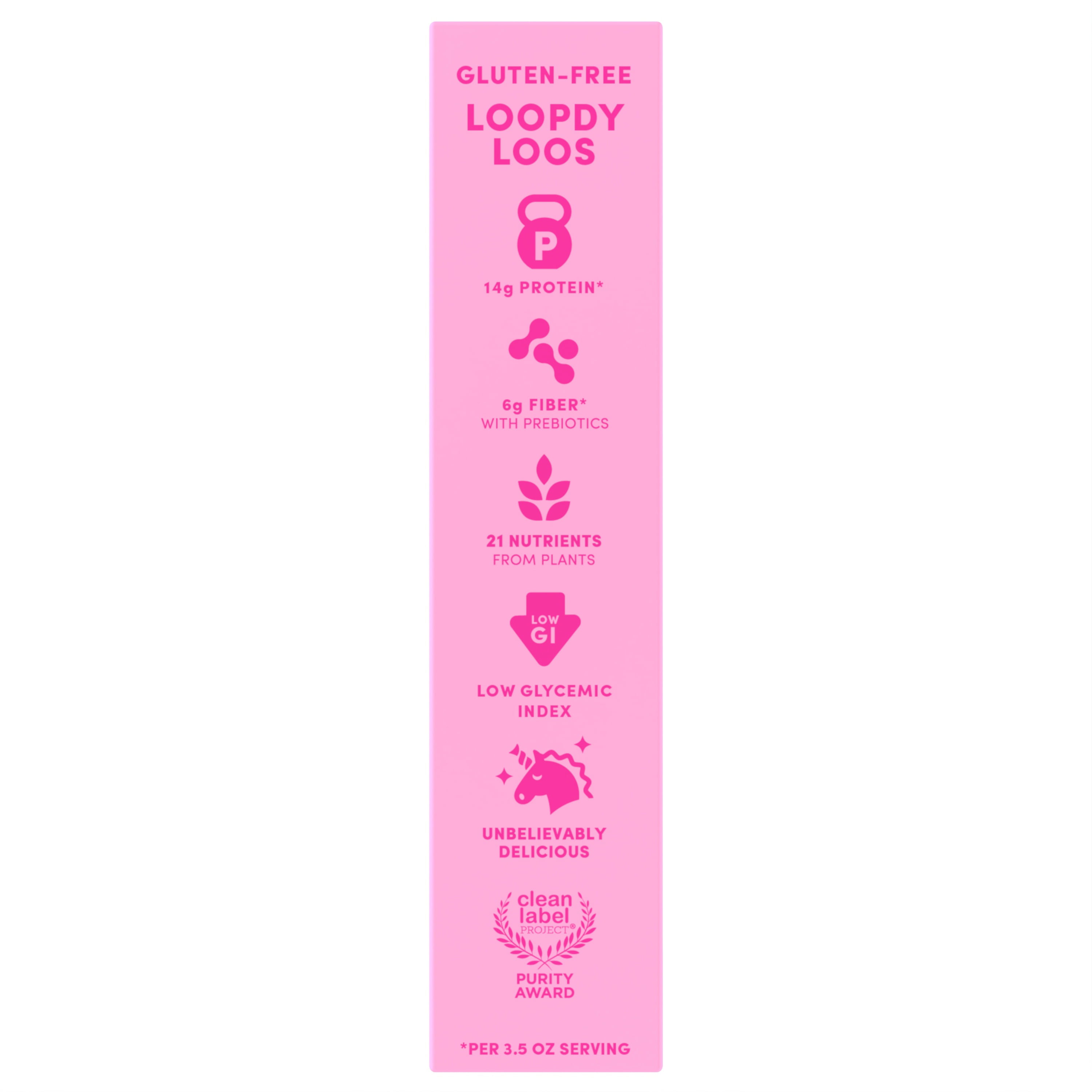 (12 pack) Goodles Protein-Packed Gluten-Free Loopdy-Loos Dry Pasta 8 oz