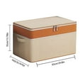 thumbnail image 2 of Big Clothing Storage Box, Household, Large Capacity, Non-Woven, Quilted, Foldable, Breathable, 2 of 5