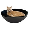 thumbnail image 2 of K&H Mod Dream Half-Pod Pet Bed Bowl Design Comfortable Warm Tan Black 22 Inch, 2 of 2