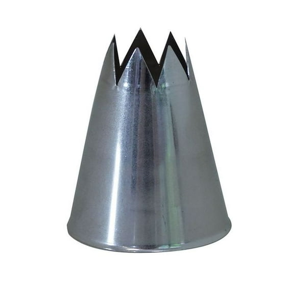 De Buyer Stainless Steel Star Nozzle, 1 in