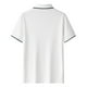 thumbnail image 5 of pstuiky camisetas de hombre, Camisa informal de manga corta con cuello vuelto, cómoda y lisa, para hombre ropa de hombre xxl, 5 of 5