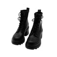 thumbnail image 2 of Bar III Womens Peliican  Solid Faux Leather Booties, 2 of 6