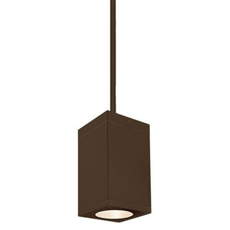 

Wac Lighting Dc-Pd05-S Cube Architectural 7 Tall Led Indoor/Outdoor Pendant - Bronze