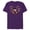 Purple, variant on Mickey & Minnie Heart of Love Valentine’s Day Retro - Short Sleeve Blended T-Shirt for Adults - Customized-Yellow