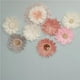 thumbnail image 5 of Matsuzay Espejo de plumas nórdicas, decoración de pared hecha a mano, espejo de maquillaje acrílico, concha en forma de flor, espejo colgante Decoración del hogar No. 4, 5 of 6