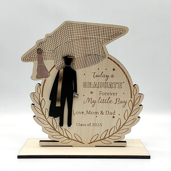 Graduation Gifts Wooden Crafts Graduation Desktop Ornament Graduation Decorations Celebrate Grad Funny Graduation Gifts for College