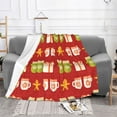 thumbnail image 2 of XMXT Flannel Throw Blanket for Couch, Warm Christmas Gloves Bed Sofa Decor Blankets for Home Bedroom, 40 x 30 inches, 2 of 9