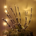 thumbnail image 3 of 3 PACK Lighted Branches Lights With Remote Control Timer, Light Up Twig Lights for Valentine's Day Party Romantic Gift (USB Plug,30in, 60 LED, Dimmable, Warm White), 3 of 7
