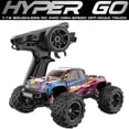 thumbnail image 3 of MJX HYPER GO 16207/16208/16209 1/16 RTR Brushless High Speed Electric 4X4 Off-Road Fast RC Car, Max 45km/h, RC Truck, Remote Control Gift for Adult, 3 of 7