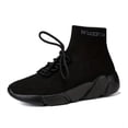 thumbnail image 4 of Men's Slip-on Sneakers With Shoelaces - Odor-resistant High Top Athletic Shoes - Lightweight And Breathable, 4 of 9