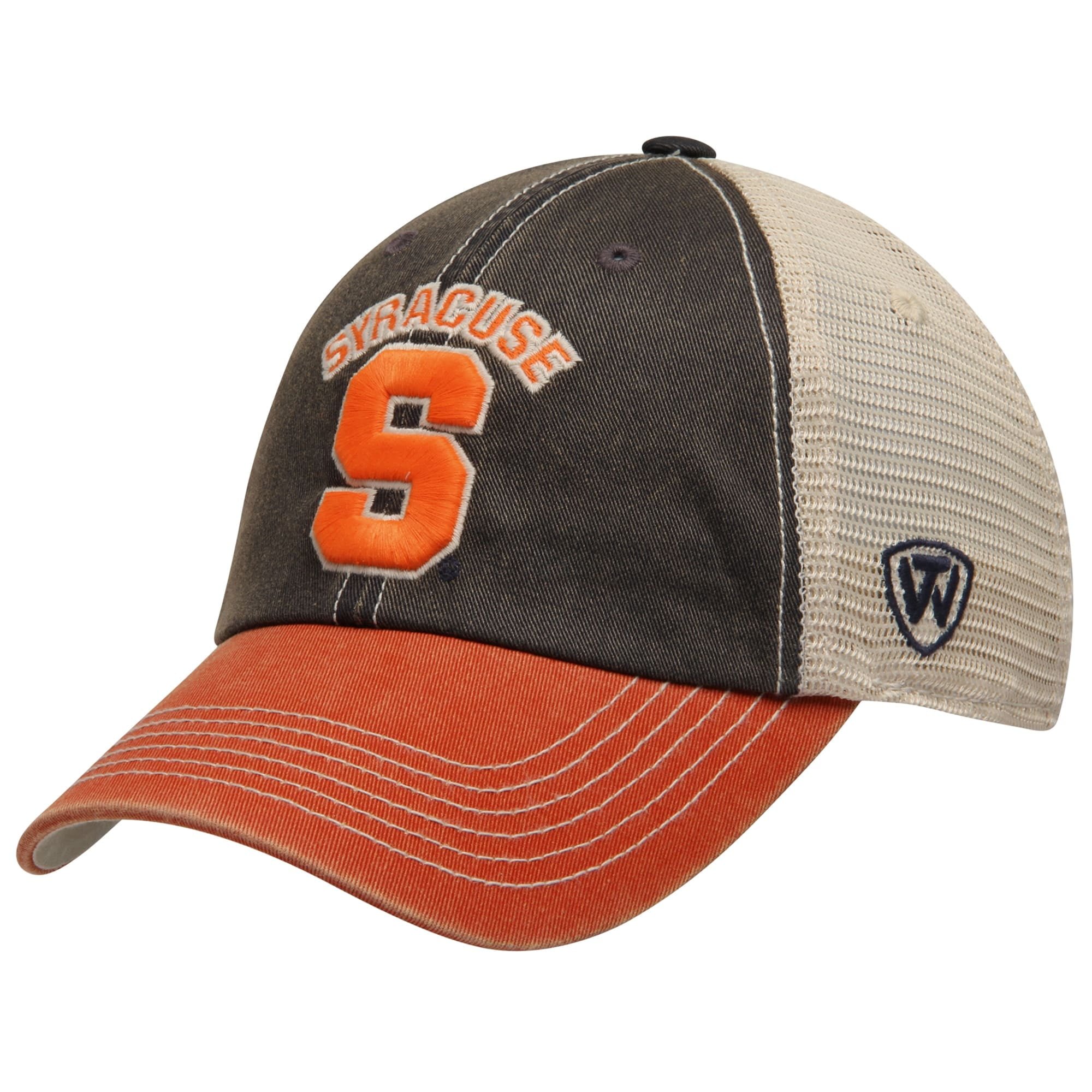 Syracuse Orange Top of the World Offroad Trucker Adjustable Hat - Navy Blue - OSFA