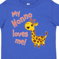 thumbnail image 4 of Inktastic My Nonno Loves me- cute giraffe Boys or Girls Toddler T-Shirt, 4 of 5